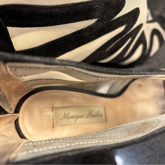 Monique Lhuillier Caged Bootie Heels Size 40 US 9 - Picture 11 of 12